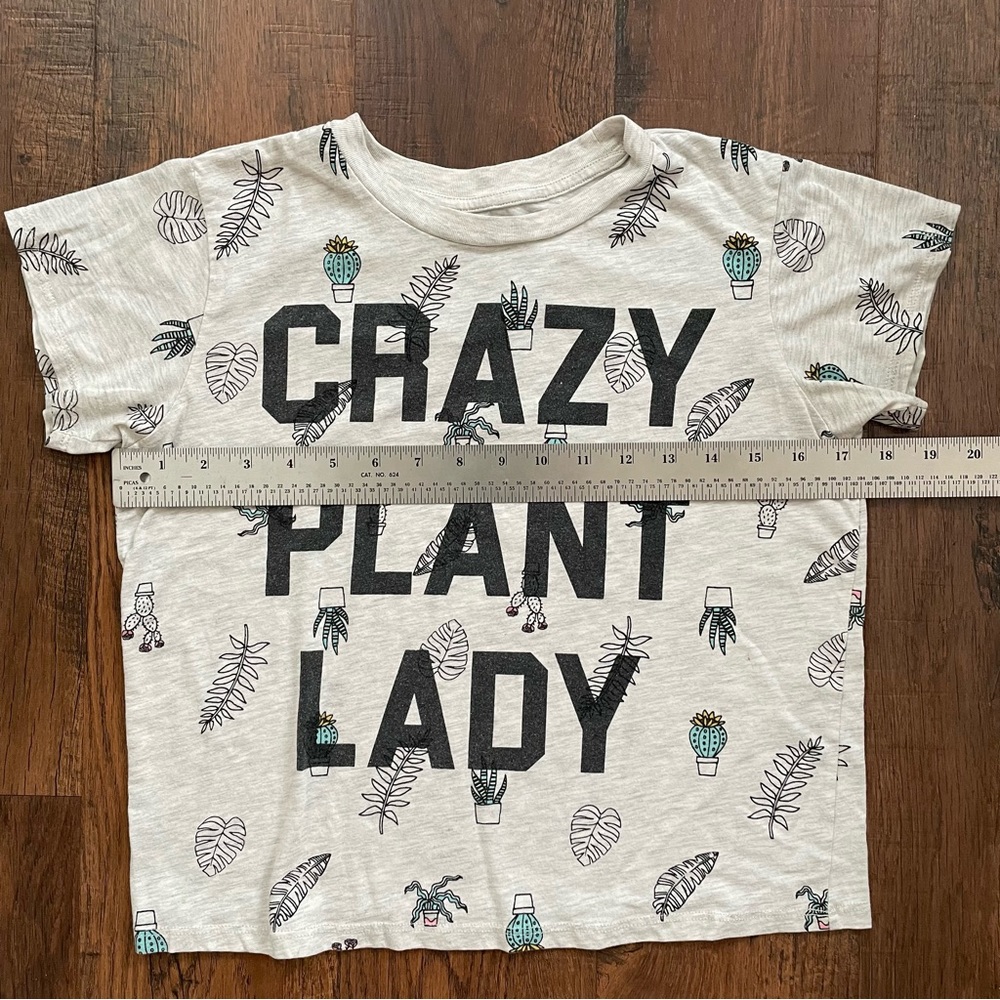 MAD ENGINE “Crazy Plant Lady” tee shirt, size S - Picture 5 of 5